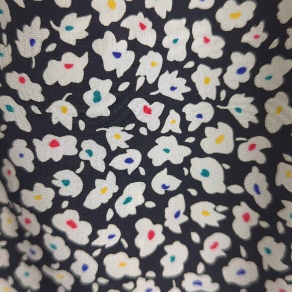 Vintage Mod Blouson Floral Maxi Dress Women's Size 12* - Picture 10 of 11